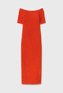 Pebble Off The Shoulder Dress Snapper