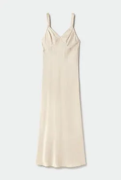 Deco Ruched Dress Hazelnut