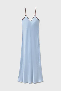 90S Slip Dress Cornflower