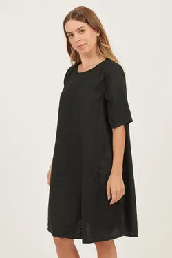 MIA TEE DRESS - NOIR