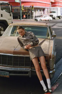 Monroe Skirt | Charcoal