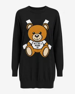 Moschino Black Teddy Bear Top S/M