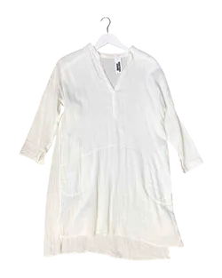 Size M | Rabens Saloner Cotton Gauze Dress