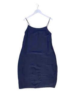 Size S | Alpha60 Sleeveless Linen Blend Midi Dress