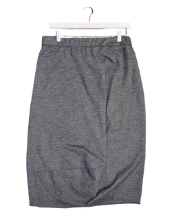 Size 4 (XL) | Oska Striped Wool Midi Skirt