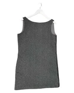 Size 48 (M) | Moschino Boatneck Ripple Mini Dress