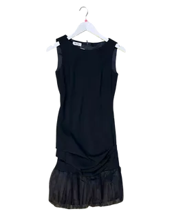 Size 8 | Moschino Black Midi Dress