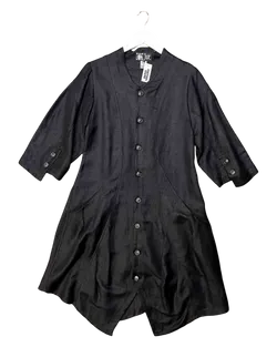 Size 1 (M) | Jude Black Tunic Midi Dress