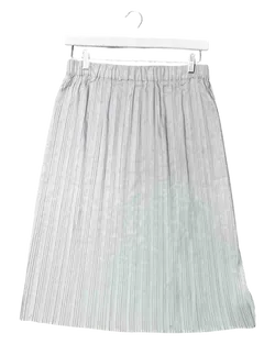 Size M | Gorman Grey Pleated Midi Skirt