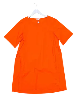 Size 16 | COS Orange Smock Midi Dress