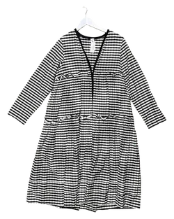 Size L | M.A Dainty Cotton Gingham Ruffle Dress