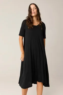 NATI DRESS - NOIR