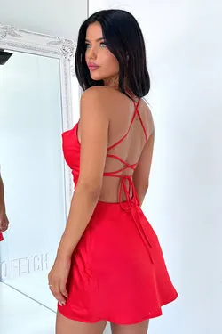 Olivia Dress - Red