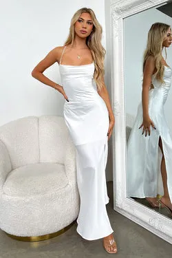 Olivia Maxi Dress - White