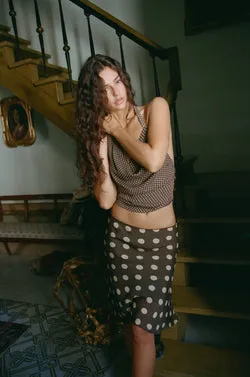 Penny Skirt | Yellow Dot