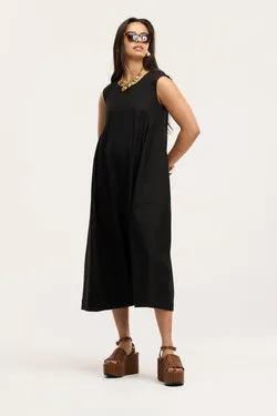 Perseverance Sleeveless Midi Dress