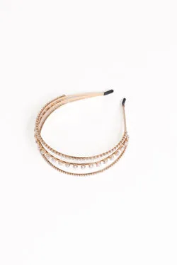 Freya Headband - Pearl