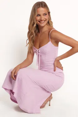 Andreya Midi Dress - Lilac
