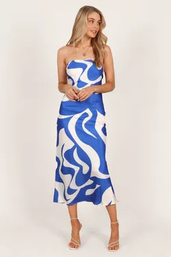Angel Dress - Blue Swirl
