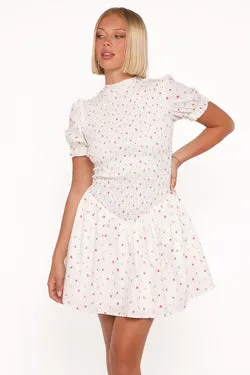 Celine Mini Dress - Ditsy Floral