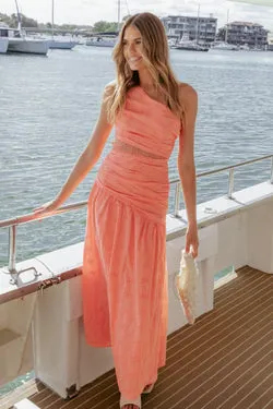 Corinne Maxi Dress - Coral