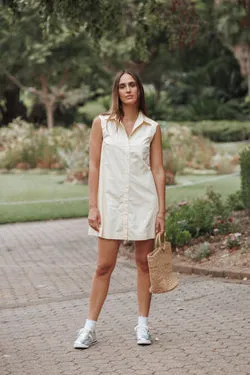 Deirdre Mini Dress - Yellow