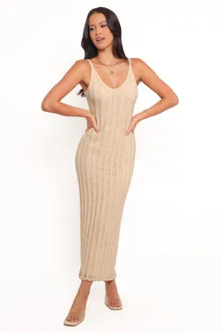 Eleanor Maxi Dress - Beige
