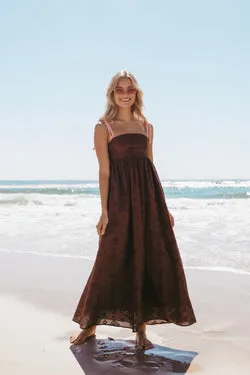 Odessa Maxi Dress - Brown