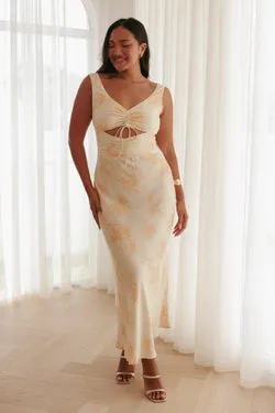 Orin Maxi Dress - Yellow