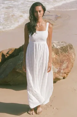 Reid Maxi Dress - White