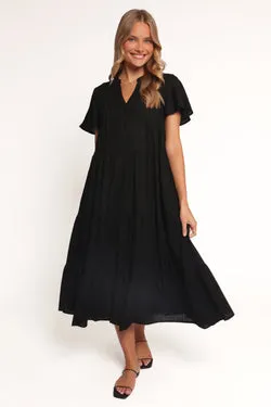 Scott Midi Dress - Black