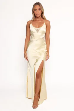 Solstice Maxi Dress - Yellow