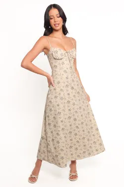 Tiarna Maxi Dress - Blue Floral