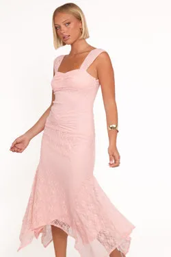Torry Midi Dress - Pink
