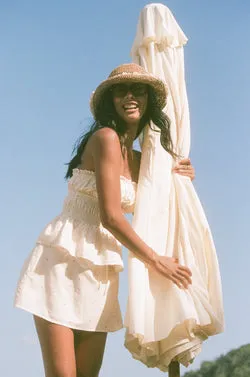 Luna Skirt Set - Red Polka Dot