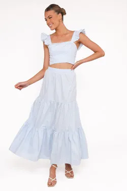 Roxia Skirt Set - Pale Blue