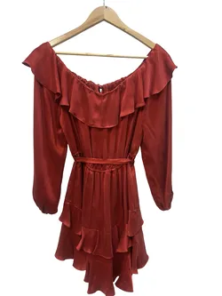 Zimmermann Burgandy Dress AU3