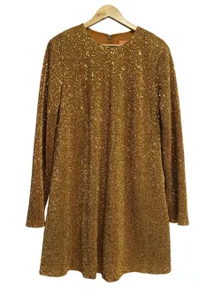 Stine Goya Gold Dress XL