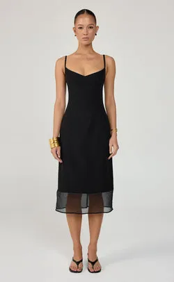 Posey Midi Dress (Black)