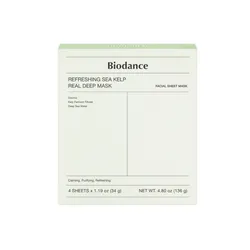Refreshing Sea Kelp Real Deep Mask Box [4pcs]