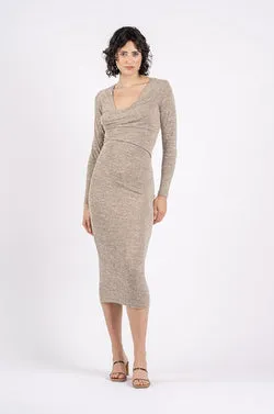 RESOLUTE MIDI IN MINK MARLE