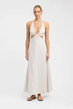 Tahiti Cut Out Halter Dress