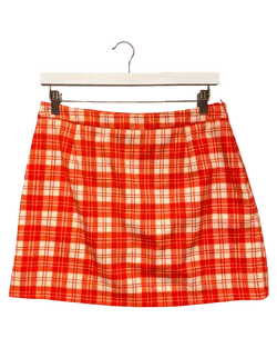 Size 14 | Kitri x Jessie Bush Plaid Mini Skirt