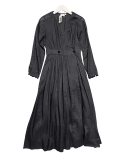 Size 8 | Elk Linen Wrap Midi Dress