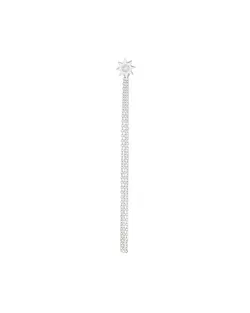 Constellation Chain Diamond Stud Silver