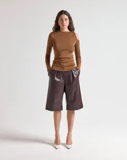 Cut-Out Crewneck - Spice