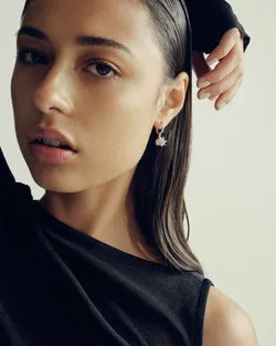Pearl Spike Earring Silver