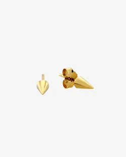 Single Point Studs Gold