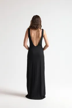 Apron Dress - Black