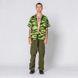 SILENT MORNING LIME HAWAIIAN SHIRT